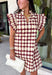 Bring playful charm to your fall wardrobe with this beautiful dress from THML. Designed in a rich burgundy hue with a bold neutral polka dot print, this timeless piece is perfect for everything from brunch dates to seasonal celebrations. The ruffle sleeves are finished with delicate smocking for an extra feminine touch, while the fully lined silhouette offers all-day comfort. Complete with convenient side pockets, this cotton dress is one you'll love reaching for throughout the season.