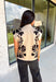 Falling Leaves Short Sleeve Sweater - Groovy's