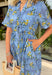 This blue striped midi dress is the perfect blend of classic and cheerful for summer! The blue stripe print creates a timeless foundation, while the yellow floral pattern adds a bright, sunny pop that instantly stands out. Designed with a collared neckline and button front closure, it has a polished feel that's easy to dress up or down. The adjustable drawstring waist creates a flattering silhouette, and side pockets make it even better. 