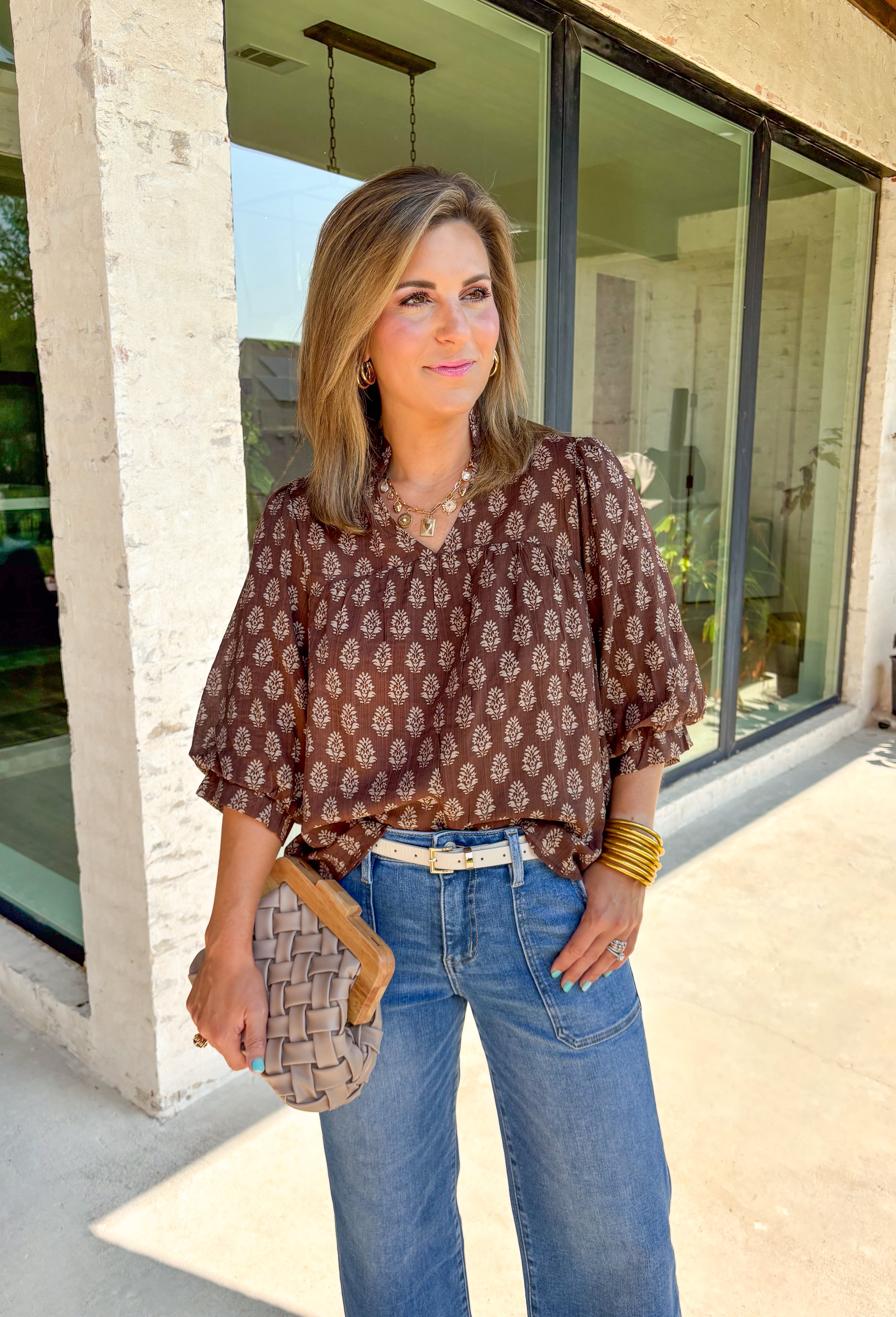 Got Me Wondering Top - Groovy's