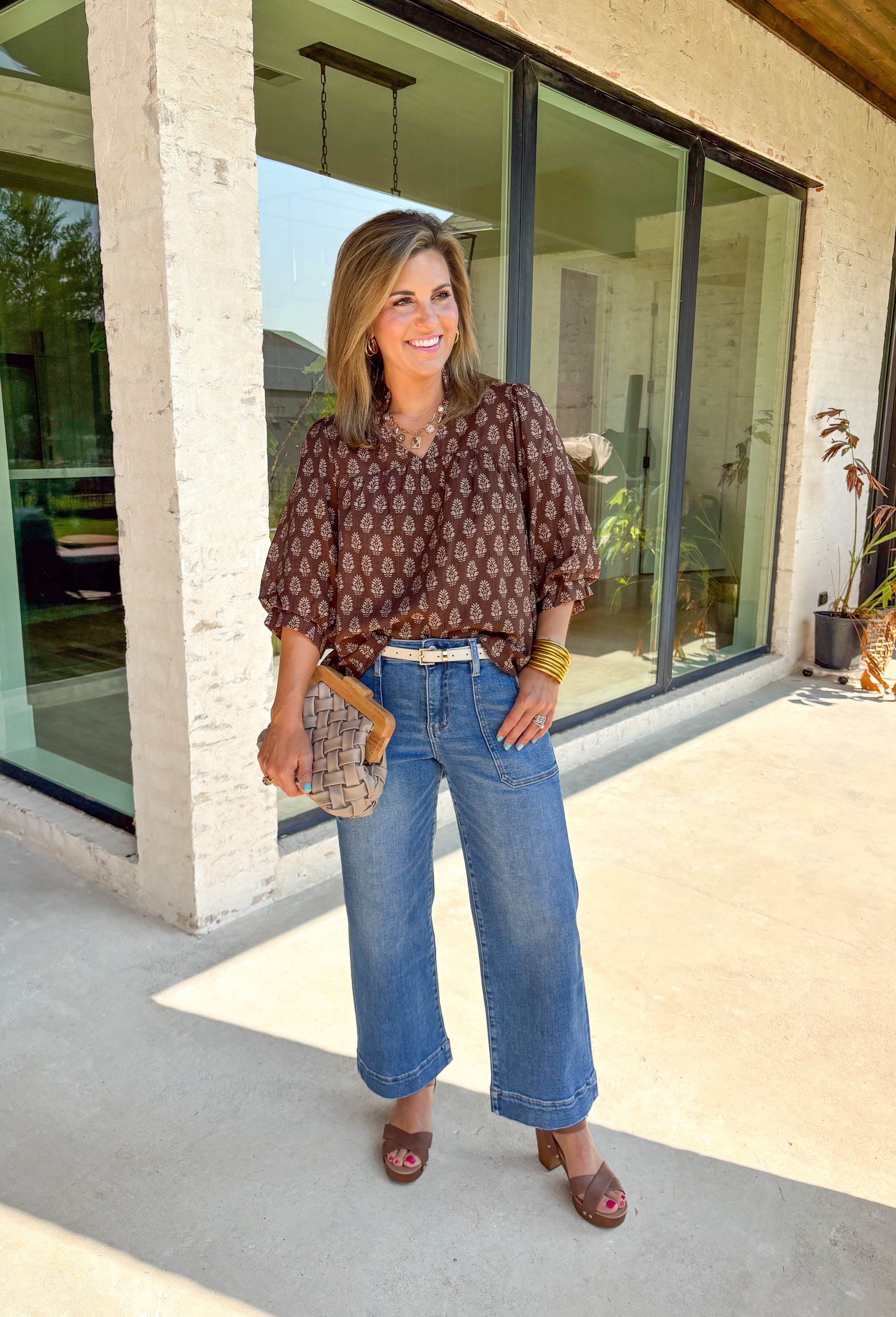 Got Me Wondering Top - Groovy's