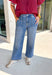 A little retro, a lot of comfort—these medium wash high-rise wide leg jeans from Lovervet are made for effortless fall styling. The high-rise fit flatters your waist, while the wide leg creates a laid-back yet polished silhouette. Oversized pockets add a trendy utility touch, and the soft cotton blend with a hint of stretch keeps them comfortable from morning errands to evening plans. Dress them up or down—either way, they’re a season-to-season keeper.