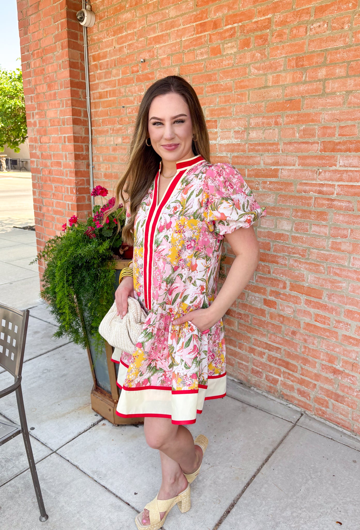 Happy Now Floral Dress - Groovy's