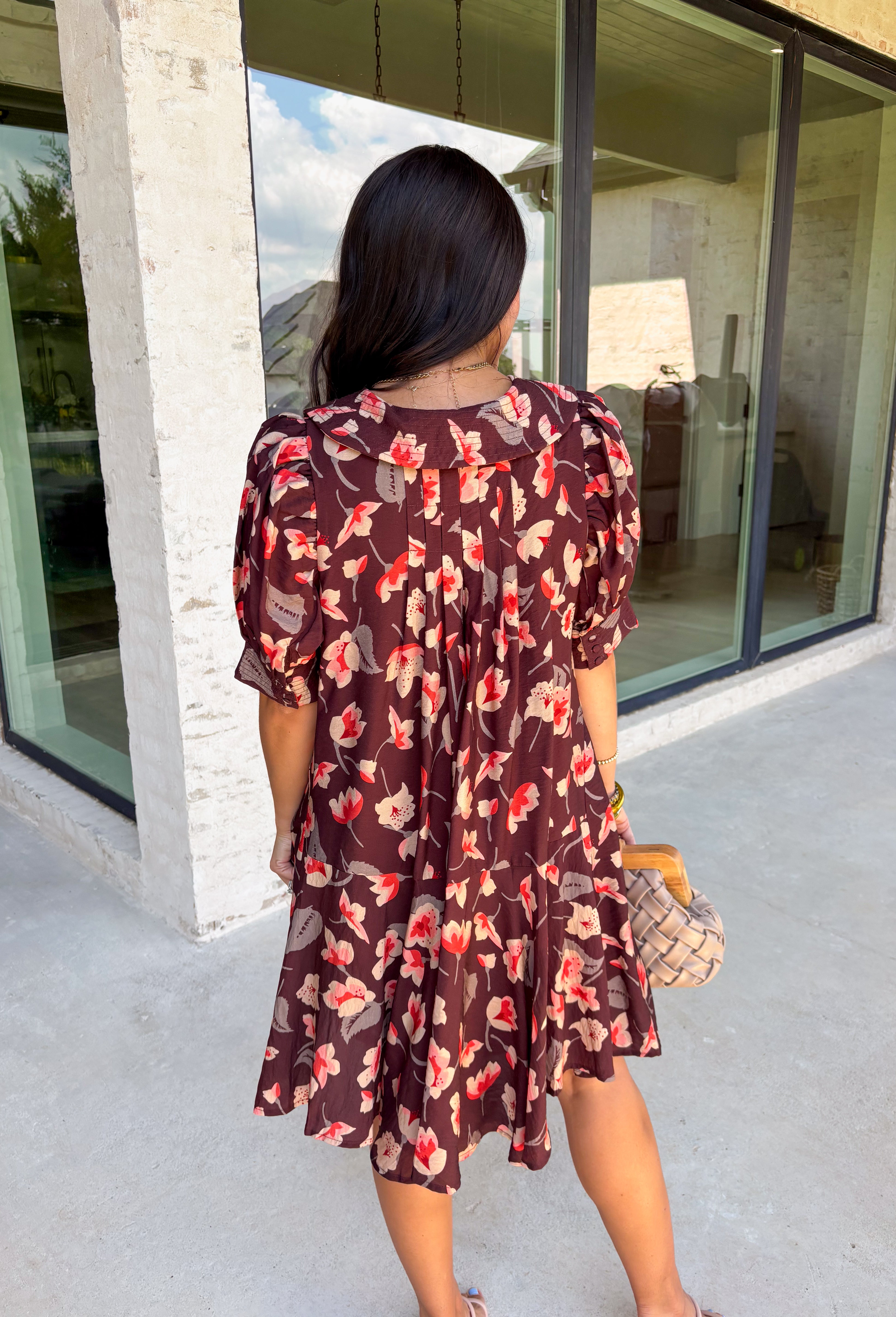 Hard To Resist Floral Dress - Groovy's