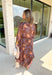 Hello There Floral Midi Dress - Groovy's