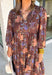 Hello There Floral Midi Dress - Groovy's