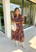 Hello There Floral Midi Dress - Groovy's