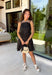 Every closet deserves a timeless little black dress, and this one is sure to become your new favorite! Designed with a flattering straight neckline and chic pleated bodice, this dress offers a polished look that's perfect for any occasion. Adjustable shoulder straps and a smocked back provide a comfortable, customizable fit, while side pockets add the practical detail everyone loves. 