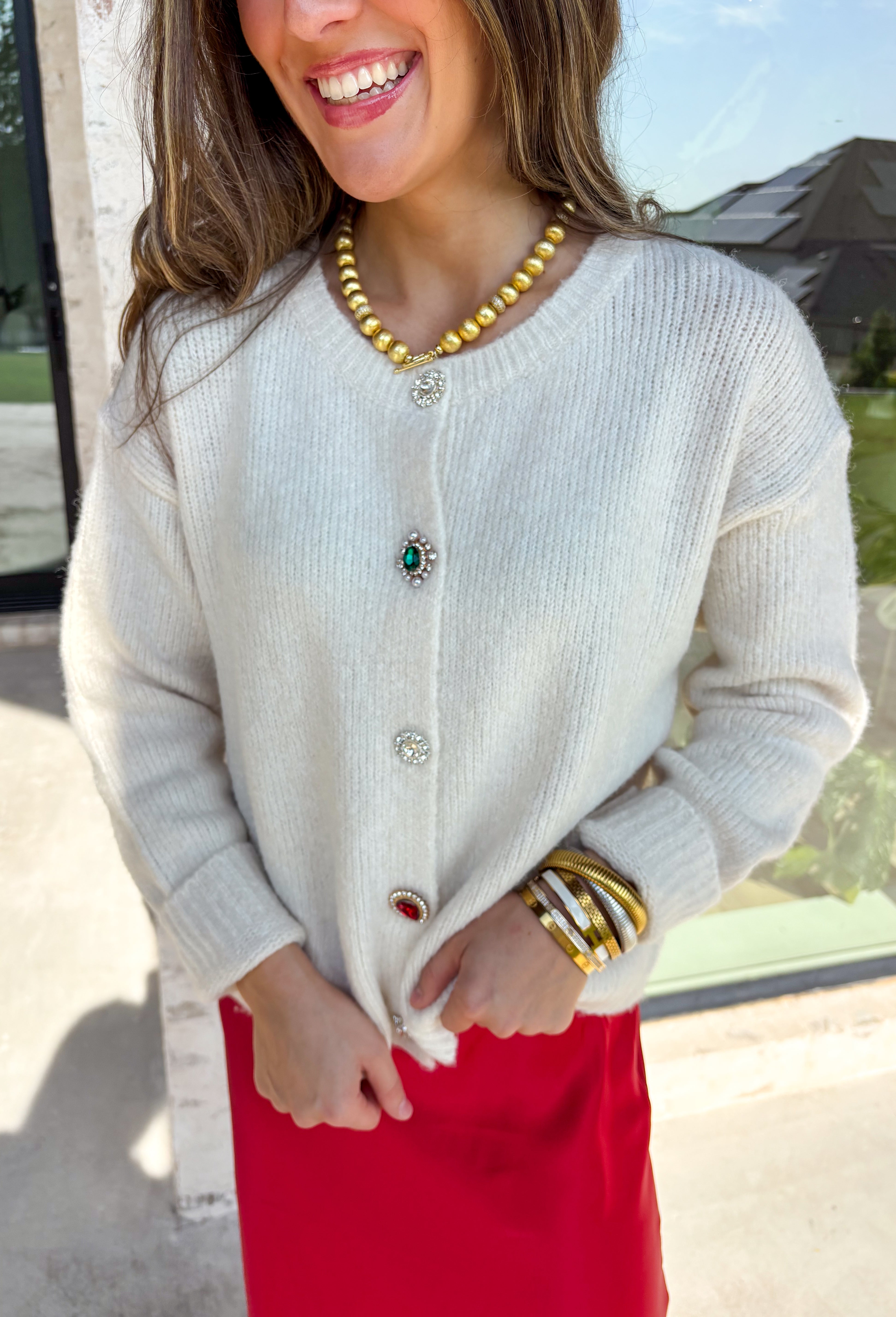 Hidden Gem Cardigan - Clothing - Sweaters - Cardigans - Dreamers - Groovy's