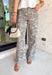 These neutral camo wide leg jeans are the perfect mix of laid-back and statement-making for summer! The neutral camo print keeps them easy to style, while the super wide leg silhouette brings that bold, on-trend look everyone’s loving. Designed with a flattering high-rise fit and just the right amount of stretch, they’re comfortable enough for all-day wear. Pair them with a simple tank or tee and let the jeans do the talking.