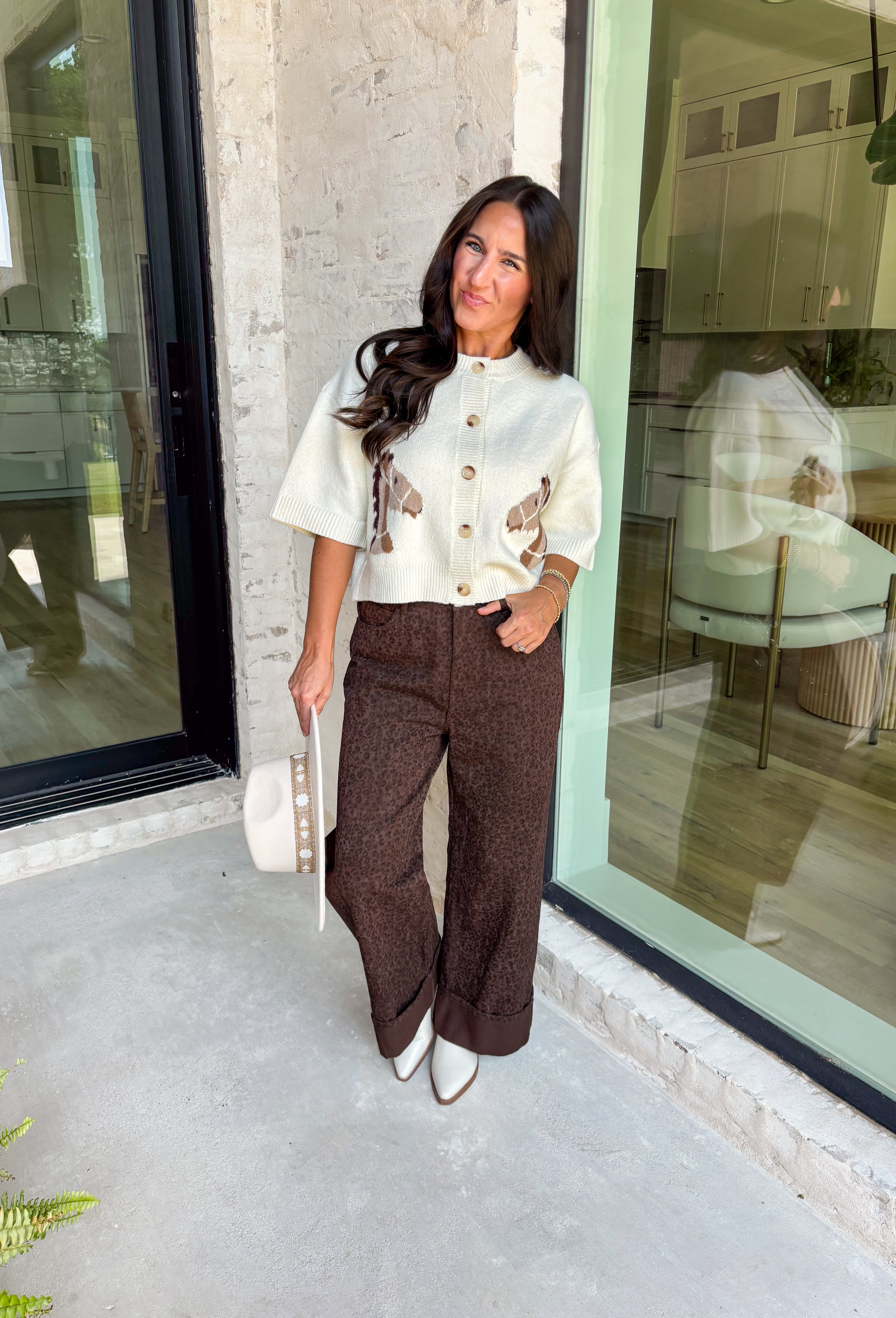 Hold Your Horses Cardigan - Groovy's