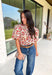 I'll Be Alright Floral Top - Groovy's