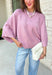 Wrap yourself in effortless comfort with this dreamy dusty lilac sweater! Featuring an oversized silhouette and soft knit fabric, it's the perfect piece for cool mornings, cozy evenings, and everything in between. Pair it with your favorite denim now, then layer it with a vest or jacket as the seasons begin to change for an easy, everyday look.