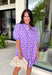 This lavender floral dress is such a beautiful blend of classic and feminine for summer! The soft lavender base paired with blue and white floral blooms creates a fresh, eye-catching look that feels perfect for everything from brunch to baby showers. The button down design gives it a timeless feel, while the pleated sleeves add a sweet, elevated touch. Fully lined and finished with side pockets (always a favorite), this dress is as practical as it is pretty. 