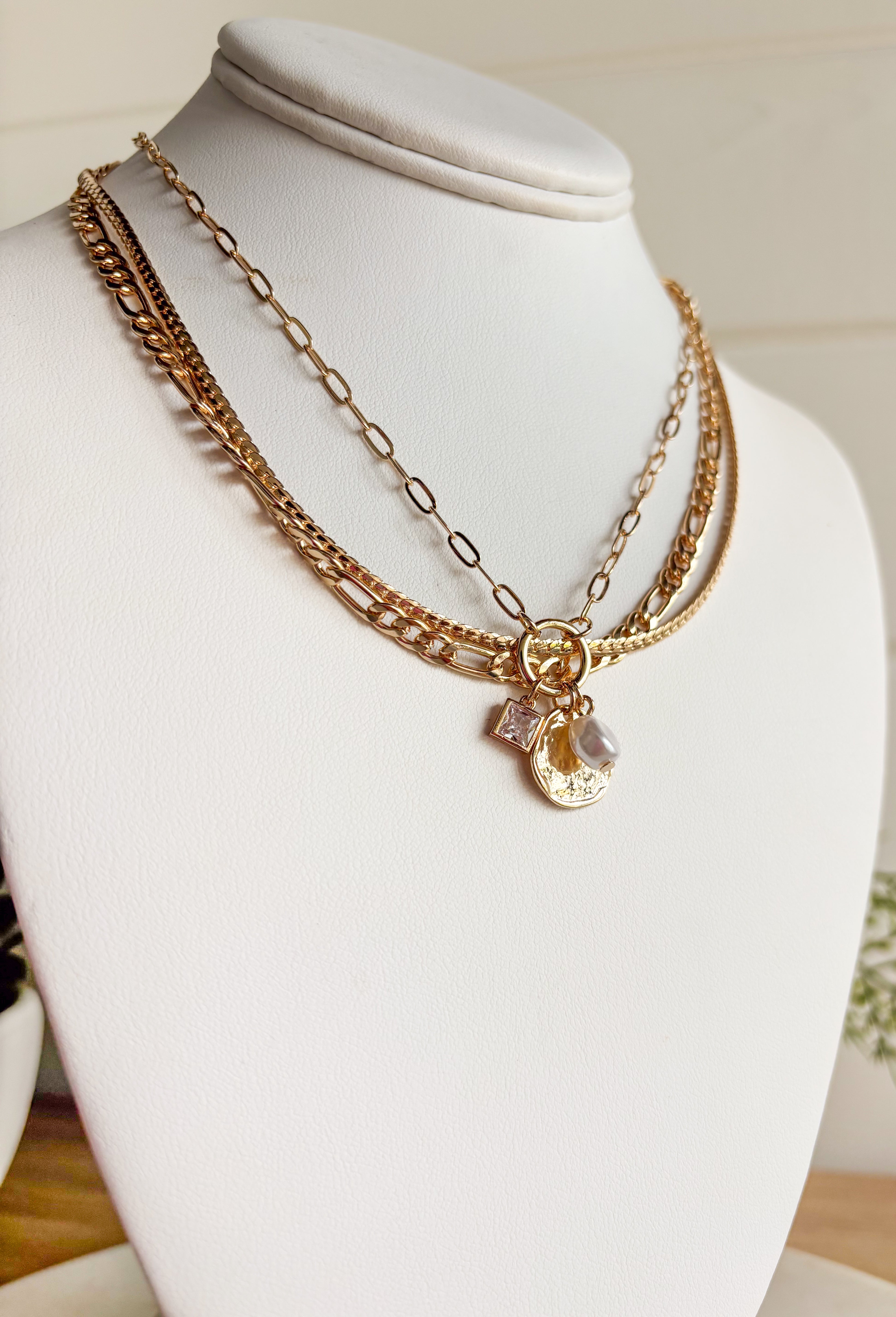 It's Too Late Necklace - Groovy's