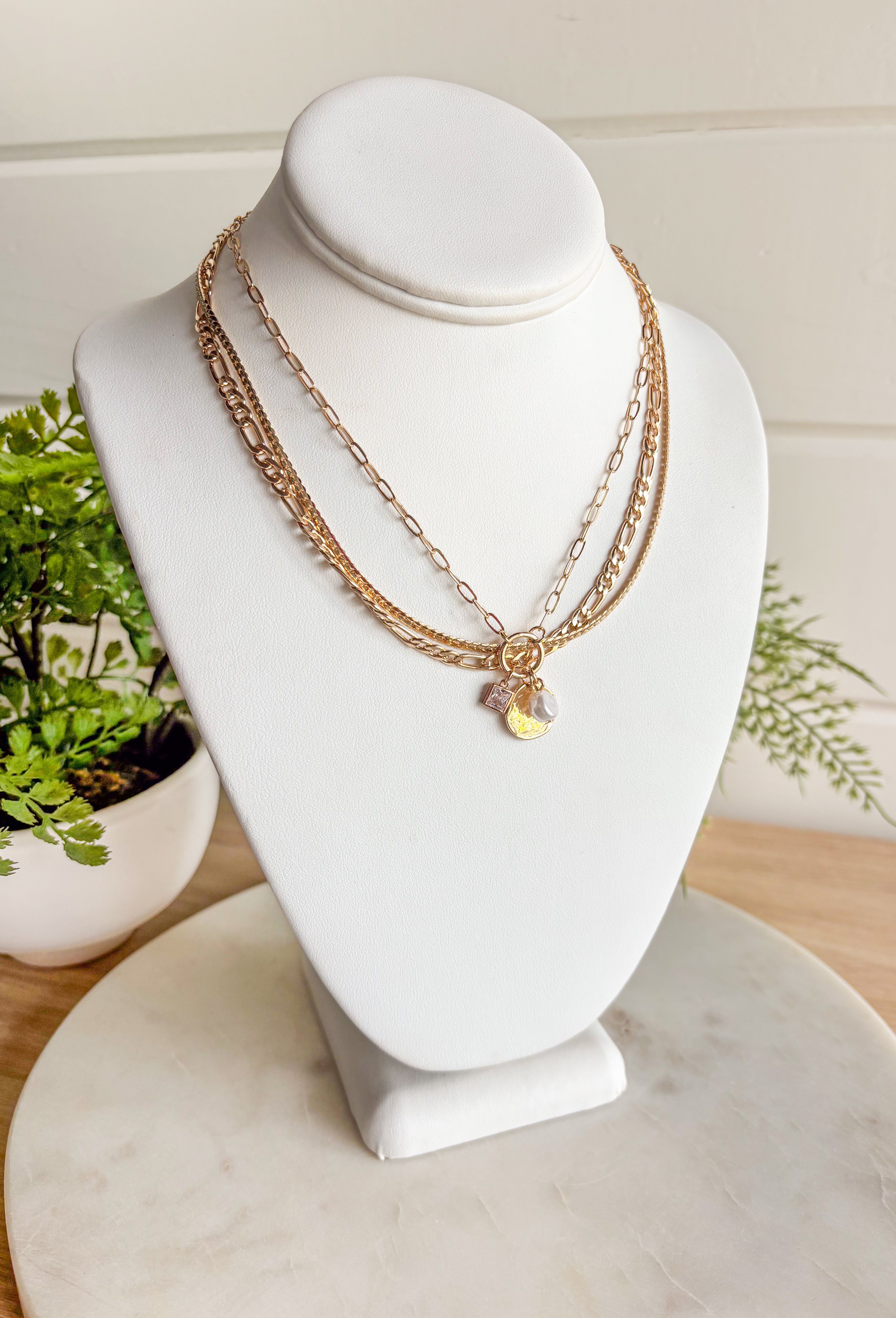 It's Too Late Necklace - Groovy's