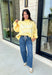 Wrap yourself in faith and comfort with this butter yellow pullover that shares a message worth wearing! Featuring cheerful bubble lettering that reads "Jesus Saves," this cozy soft sweatshirt is the perfect reminder of hope and grace wherever your day takes you. The fleece-lined interior keeps you warm and cozy, while the exposed seam details and ribbed trim give it a laid-back, lived-in feel. 