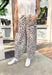 Kasey Leopard Barrel Pants - Groovy's
