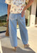 Meet your new favorite spring denim. These light wash barrel leg jeans by Vervet feature a high-rise fit and a relaxed, curved silhouette that feels fresh, modern, and effortlessly cool. The light wash keeps them perfectly seasonal, while the cropped 26" inseam makes them ideal for showing off sneakers, sandals, or wedges. Comfortable with just a touch of stretch, these jeans are an easy go-to for everyday spring styling.
