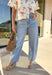 Meet your new favorite spring denim. These light wash barrel leg jeans by Vervet feature a high-rise fit and a relaxed, curved silhouette that feels fresh, modern, and effortlessly cool. The light wash keeps them perfectly seasonal, while the cropped 26" inseam makes them ideal for showing off sneakers, sandals, or wedges. Comfortable with just a touch of stretch, these jeans are an easy go-to for everyday spring styling.