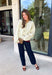 A classic cardigan is a wardrobe staple you'll wear year after year, and this timeless style from Double Zero is the perfect addition to your collection. Designed in a soft cream knit, this cozy cardigan features beautiful tortoise buttons that add a warm, elevated touch to its classic silhouette. Ribbed detailing at the neckline, hem, and cuffs creates a polished finish, while the soft knit keeps you comfortable all day long. 