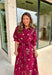 Life In Full Bloom Midi Dress - Groovy's