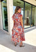 Lost In Time Floral Midi Dress - Groovy's