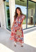 Lost In Time Floral Midi Dress - Groovy's