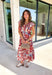 Lost In Time Floral Midi Dress - Groovy's