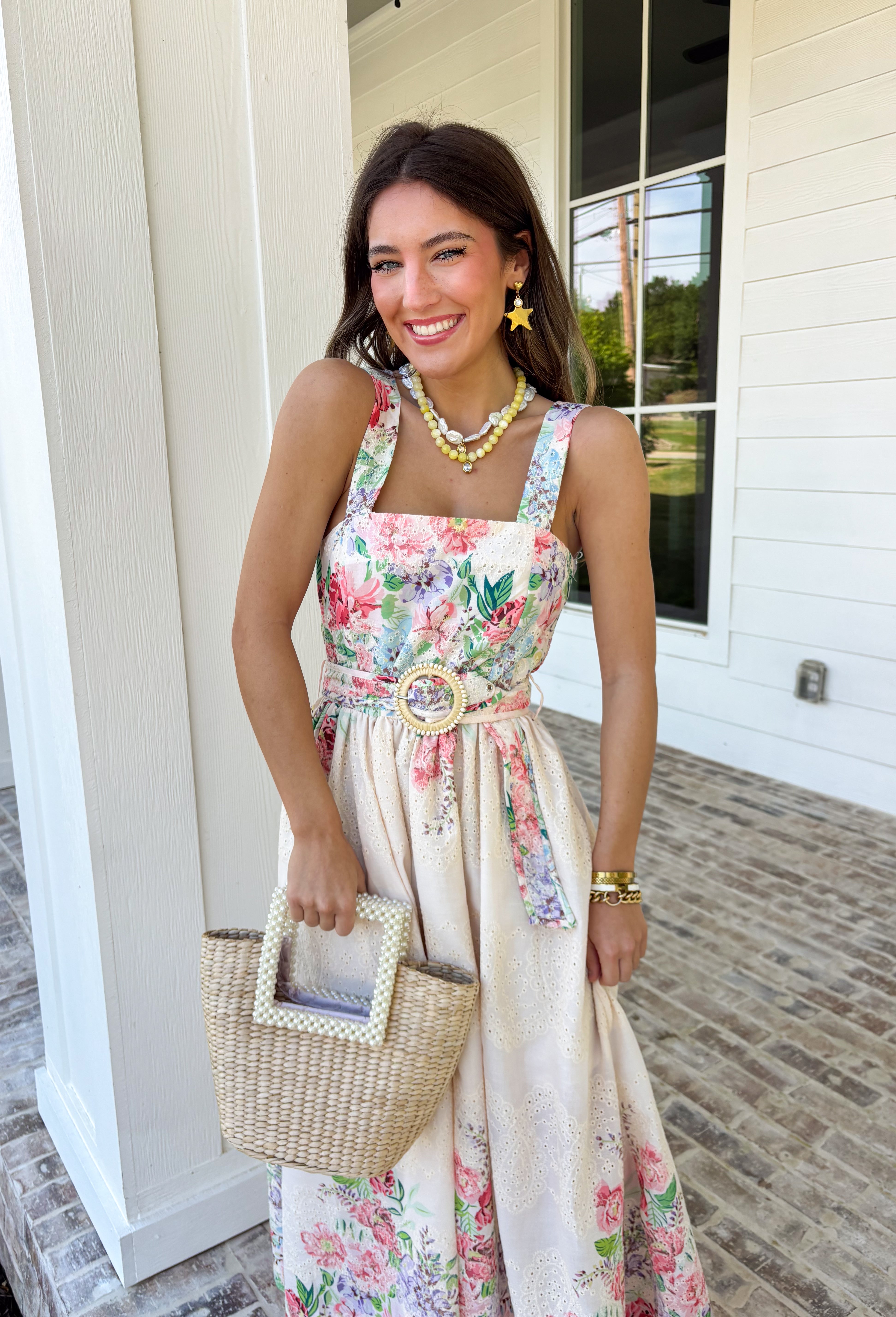 Loving Embrace Floral Midi Dress - Clothing - Dresses - Entro - Groovy's