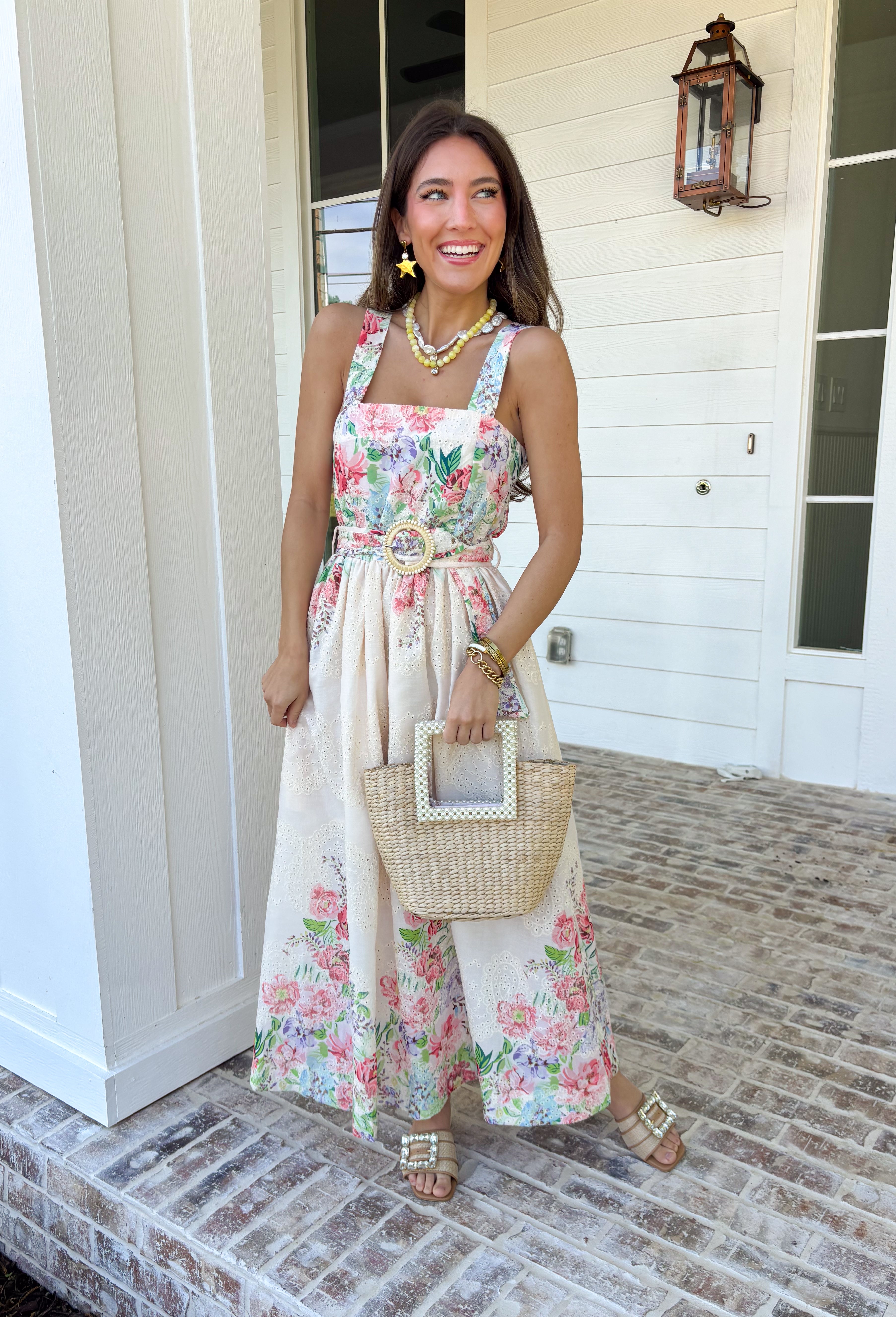 Loving Embrace Floral Midi Dress - Clothing - Dresses - Entro - Groovy's