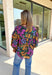 Midnight Blooms Button-Up Top - Groovy's