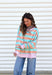 Mint to Be Striped Pullover - Groovy's