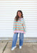 Mint to Be Striped Pullover - Groovy's