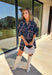 Denim gets a colorful fall refresh with this printed dress from Entro. The denim fabric is covered in a beautiful floral print featuring shades of autumn, giving a classic favorite a fun seasonal twist. A collared neckline and button-front closure bring in that timeless shirt dress feel, while long sleeves make it an easy choice as cooler weather rolls in. Convenient side pockets add an everyday touch, and the cotton-blend fabric has just a hint of stretch for comfortable wear. 