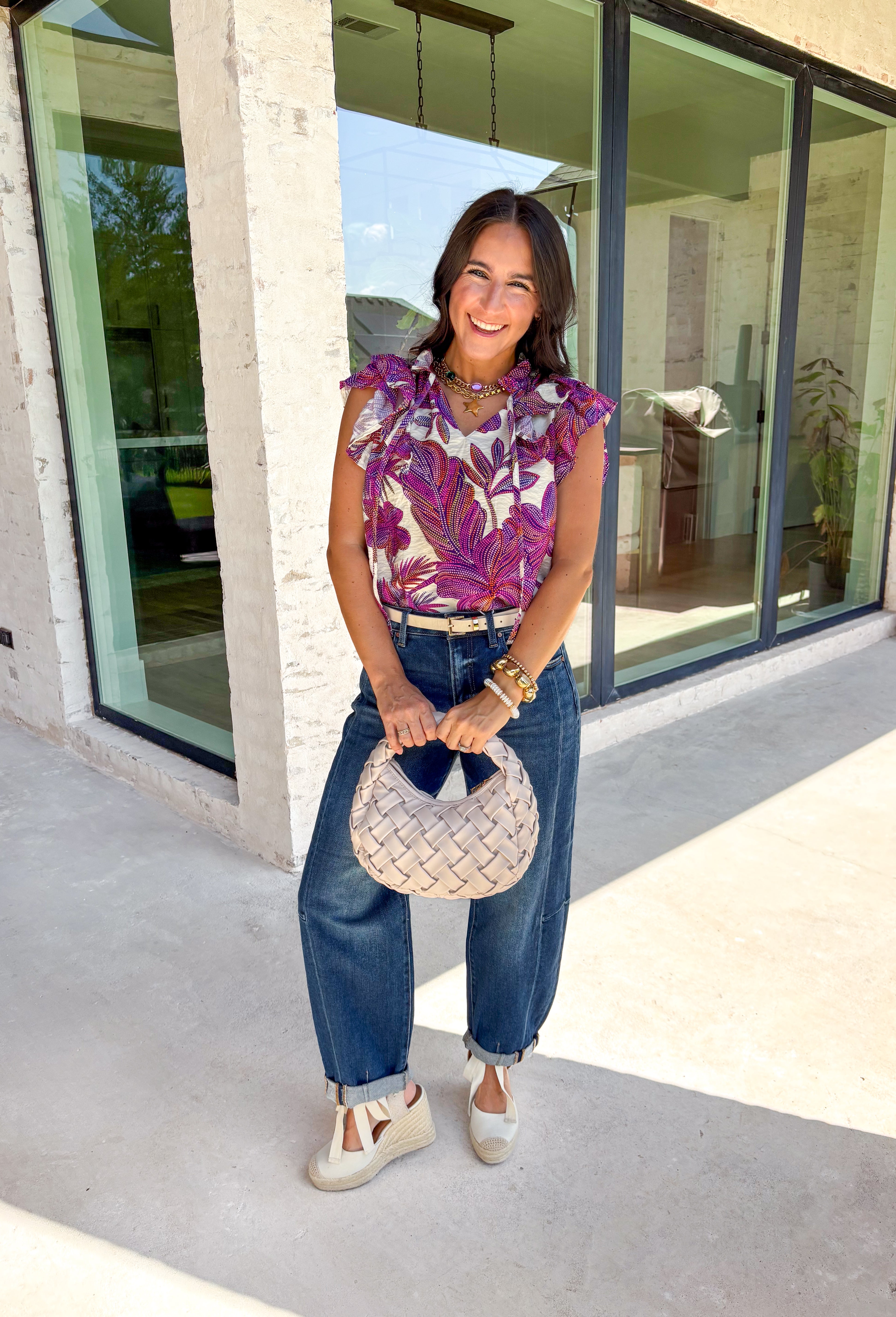 Never Letting Go Top - Groovy's