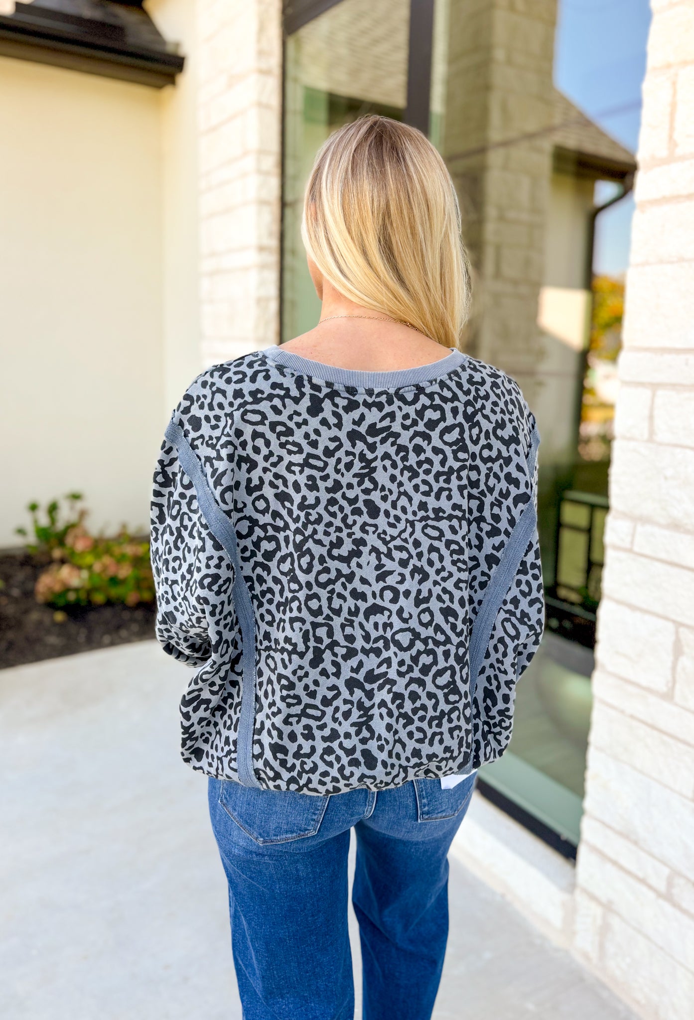 No Apologies Leopard Pullover - Groovy's