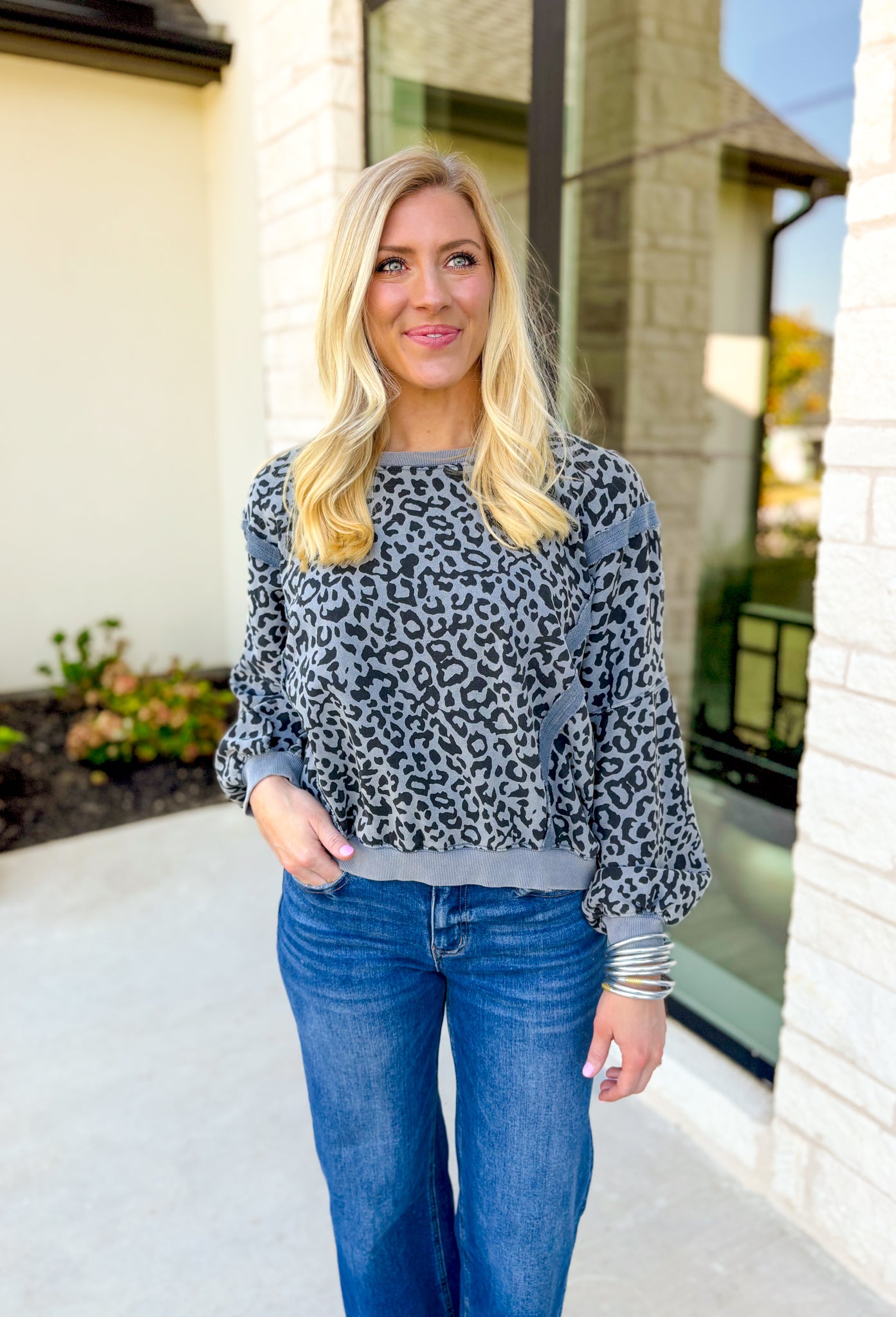 No Apologies Leopard Pullover - Groovy's