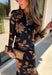 Effortlessly elegant and endlessly versatile, this matching set from Hyfve is a standout for the season. Featuring a black backdrop with a beautiful neutral floral print in muted shades of orange and olive, this two-piece outfit offers a timeless look you'll love wearing together or mixing and matching with other favorites in your wardrobe.