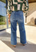 Everyone’s favorite denim just got a fresh update! These medium wash wide leg jeans feature stylish front seams running down both legs for an elongating effect. Made by Vervet with a soft yet structured cotton blend, these jeans offer just enough stretch for all-day comfort. Dress them up with heels or keep it casual with sneakers—either way, you’ll love their effortlessly cool vibe.