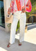 A classic pair of white wide leg jeans is a summer must—and this pair does it perfectly! Designed with a flattering wide leg silhouette and a clean, timeless look, these jeans are easy to style for anything on your calendar. The structured fit with a hint of stretch keeps them comfortable while still looking polished. Whether you’re pairing them with a bright top, a breezy blouse, or a simple tank, they instantly pull your outfit together. 