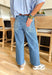 Olivia Wide Leg Jean With Front Seam by Vervet - Groovy's