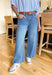 Olivia Wide Leg Jean With Front Seam by Vervet - Groovy's