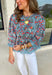 On My Mind Floral Top - Groovy's