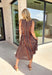 Classic polka dots never go out of style, and this charming midi dress from Entro is a timeless piece you'll wear for seasons to come. Designed with a rich brown backdrop and an off-white polka dot print, this sleeveless silhouette is effortlessly polished and easy to wear. Contrast piping adds a refined touch, while the back zipper creates a tailored fit. Finished with side pockets and a fully lined design, this cotton midi dress is perfect for everything.