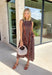 Classic polka dots never go out of style, and this charming midi dress from Entro is a timeless piece you'll wear for seasons to come. Designed with a rich brown backdrop and an off-white polka dot print, this sleeveless silhouette is effortlessly polished and easy to wear. Contrast piping adds a refined touch, while the back zipper creates a tailored fit. Finished with side pockets and a fully lined design, this cotton midi dress is perfect for everything.