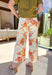 These ecru wide-leg floral pants by Entro are the perfect way to bring a little spring fun into your everyday denim lineup! With a ecru base and a pretty pink floral print (plus pops of green), they feel fresh, bright, and so easy to style. The wide-leg fit gives them that effortlessly cool silhouette, while the comfy stretch keeps them feeling good all day long.