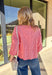 Bright, lightweight, and perfect for spring layering, this coral sweater knit pullover by Entro is an easy go-to for the season. Designed with ¾ length sleeves and a soft knit feel, it offers just the right amount of coverage without feeling heavy. The cheerful coral hue adds a pop of color that instantly refreshes your outfit, making it ideal for sunny days and breezy evenings alike.