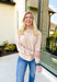 Sara Sweater by Dreamers in Heather Light Taupe - Groovy's