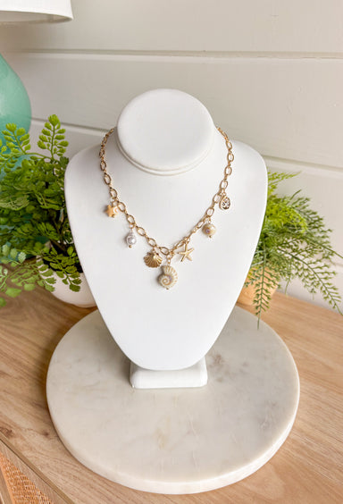 Seashells And Sunshine Necklace - Groovy's